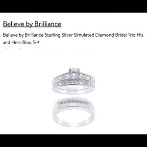 Ring (Engagement & wedding Rings 3 pcs)